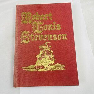 Treasure Island, Kidnapped, Black Arrow R L Stevenson Hardcover 1 Book Vintage
